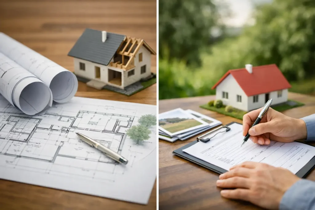 Différence permis de construire et déclaration préalable