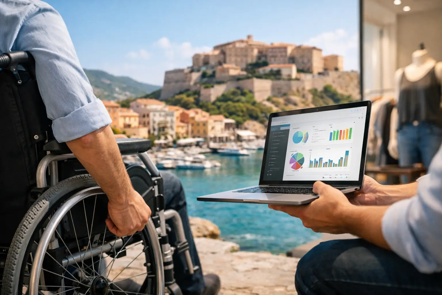 Dossier ERP accessibilité commerce en Corse