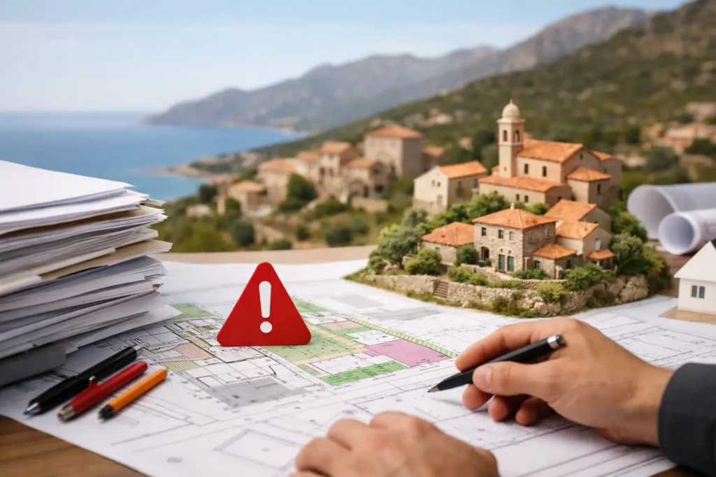 8 erreurs de dossier d’urbanisme en Corse