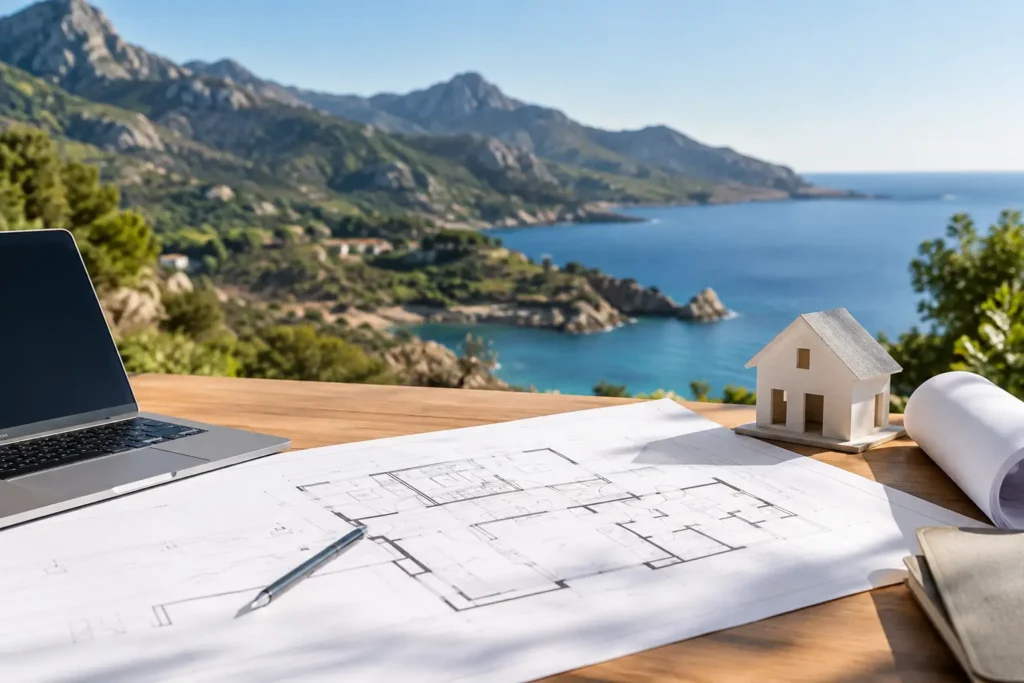 Combien coûte un plan de maison en Corse ?